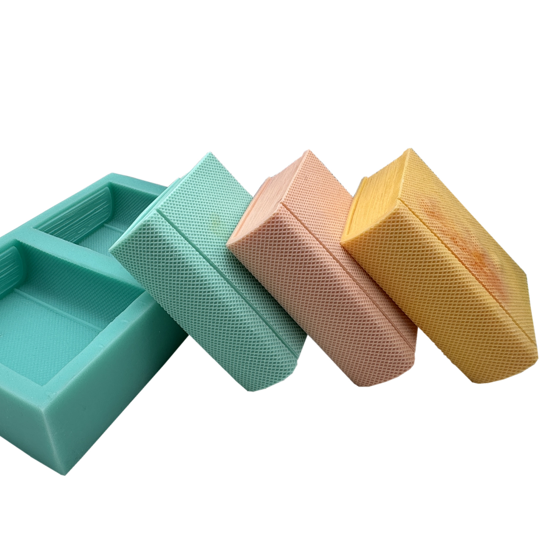 Resin Art Book - Dois Livro Silicone Soap Moldes, Vela