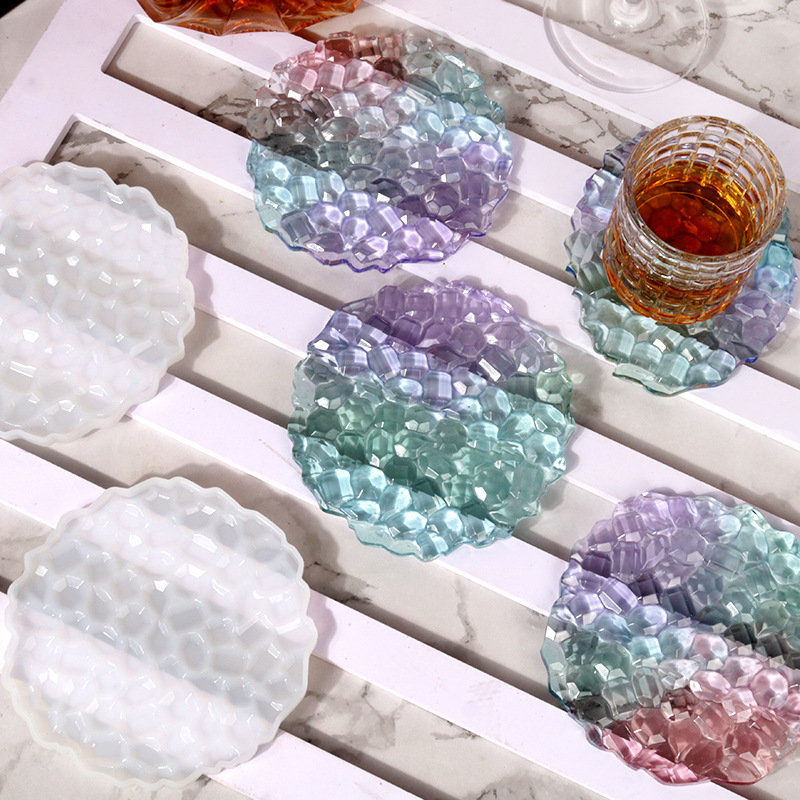 Resin Art Table - Molde de silicone para resina, molde