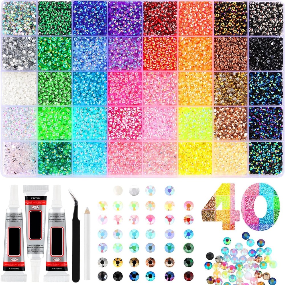 Resin Art Book - Kit de Strass de Resina em