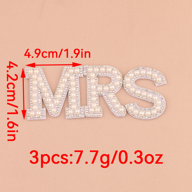 Resin Art Alphabet - 1 Conjunto de Patches de Letras