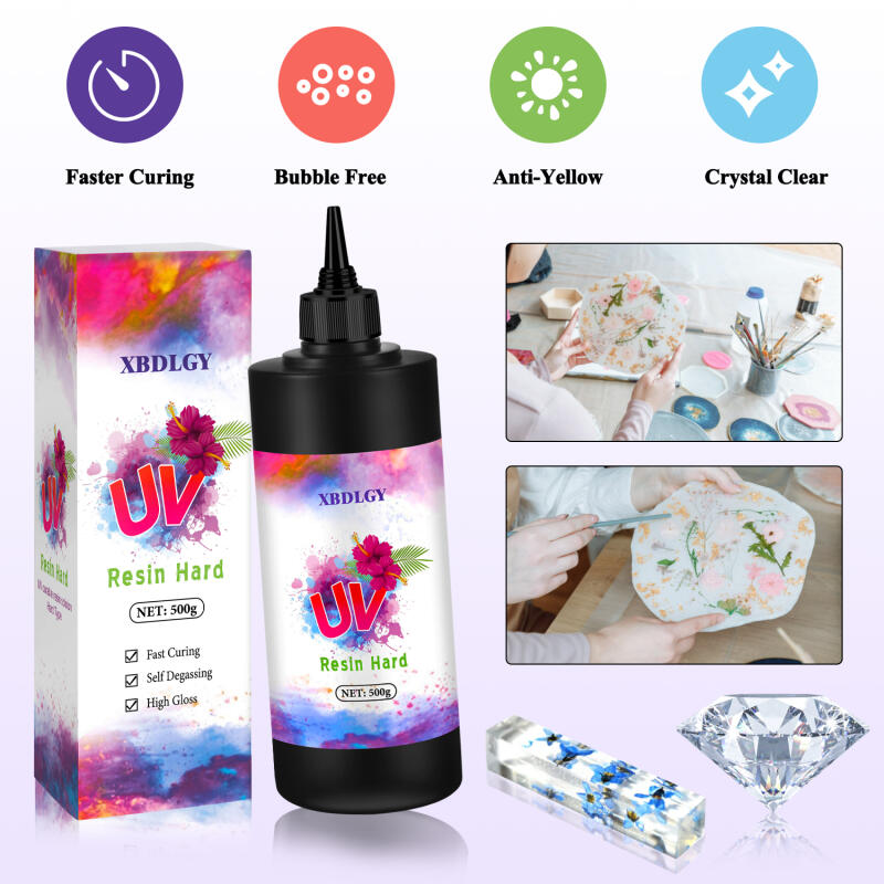 Cola dura de resina uv 200g/25 - Resin Art Glue avaliação e preço