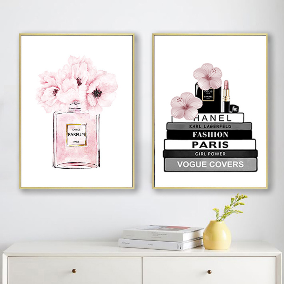 Flor perfume garrafa moda livr - Resin Art Book avaliação e preço