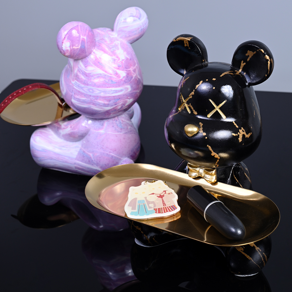 Estátuas e esculturas colorida - Resin Art Table avaliação e preço
