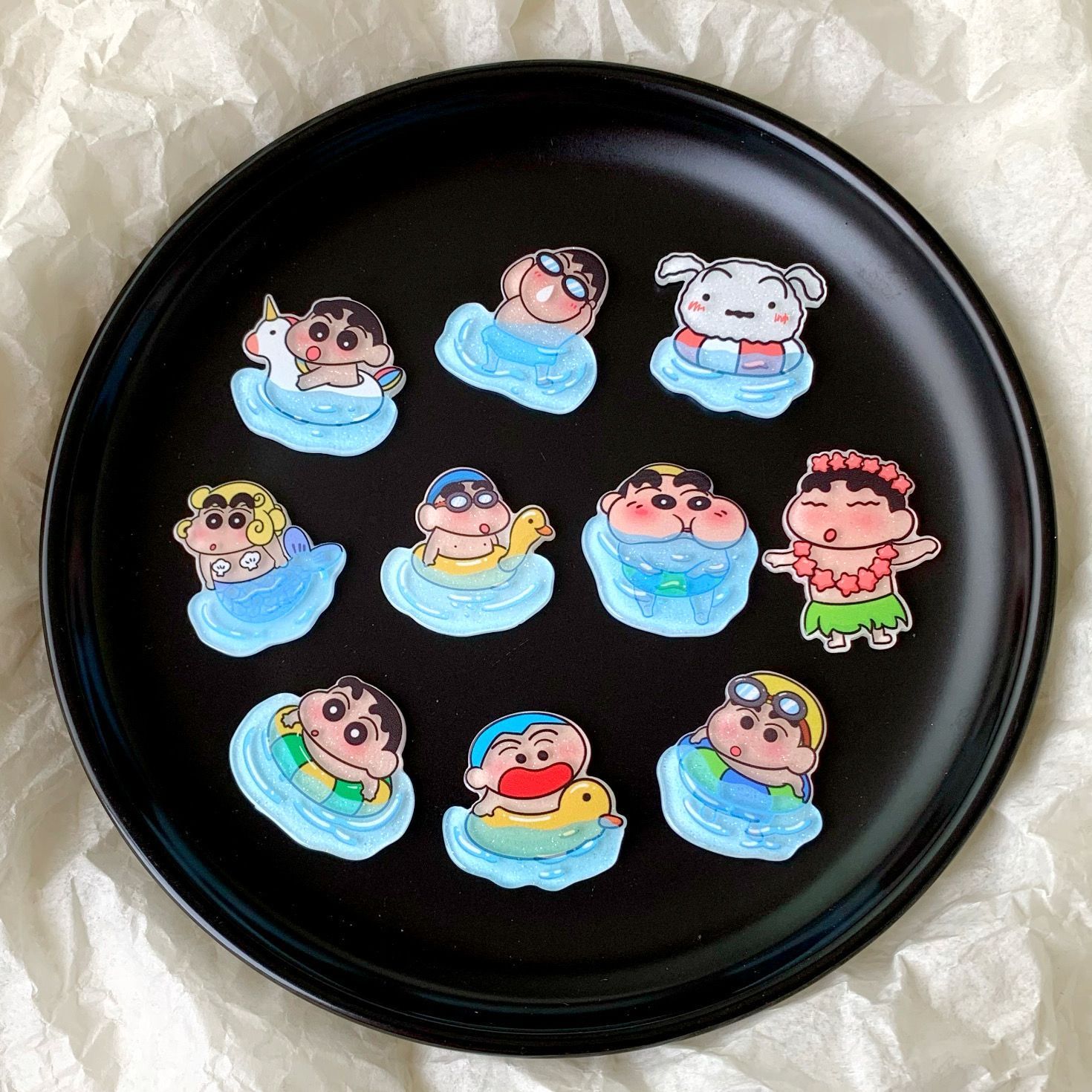 Adesivos decorativos 3D DIY de - Resin Art Sticker avaliação e preço