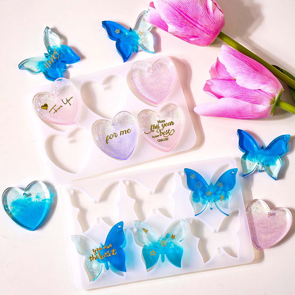 Molde de Silicone para Brincos - Resin Art Glue avaliação e preço