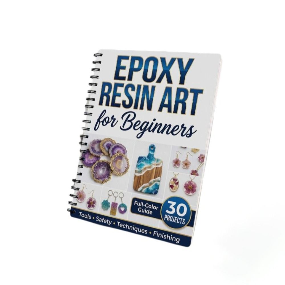 Manual de Arte em Resina Epóxi - Resin Art Book avaliação e preço