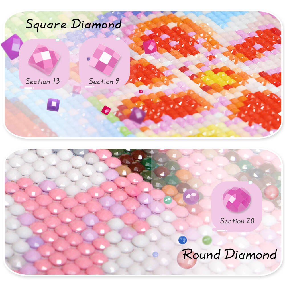 Disney-DIY 5D Pintura Diamante - Resin Art Book avaliação e preço