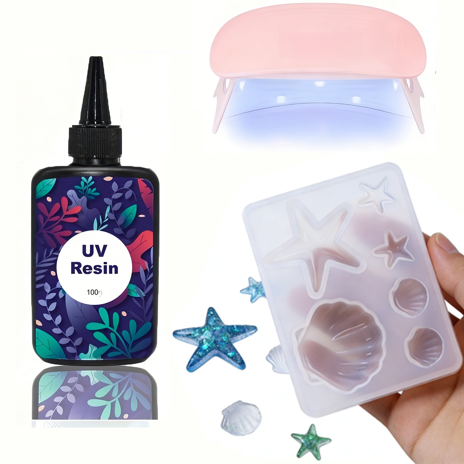 Molde de Silicone para Pingent - Resin Art Glue avaliação e preço