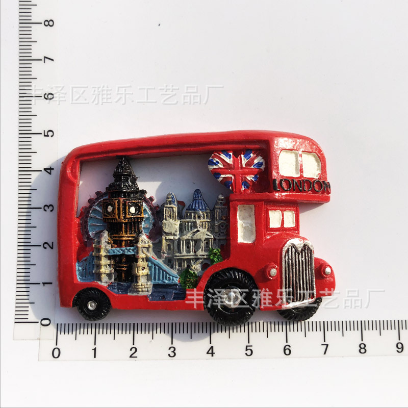 Lembranças turísticas de difer - Resin Art Uk avaliação e preço