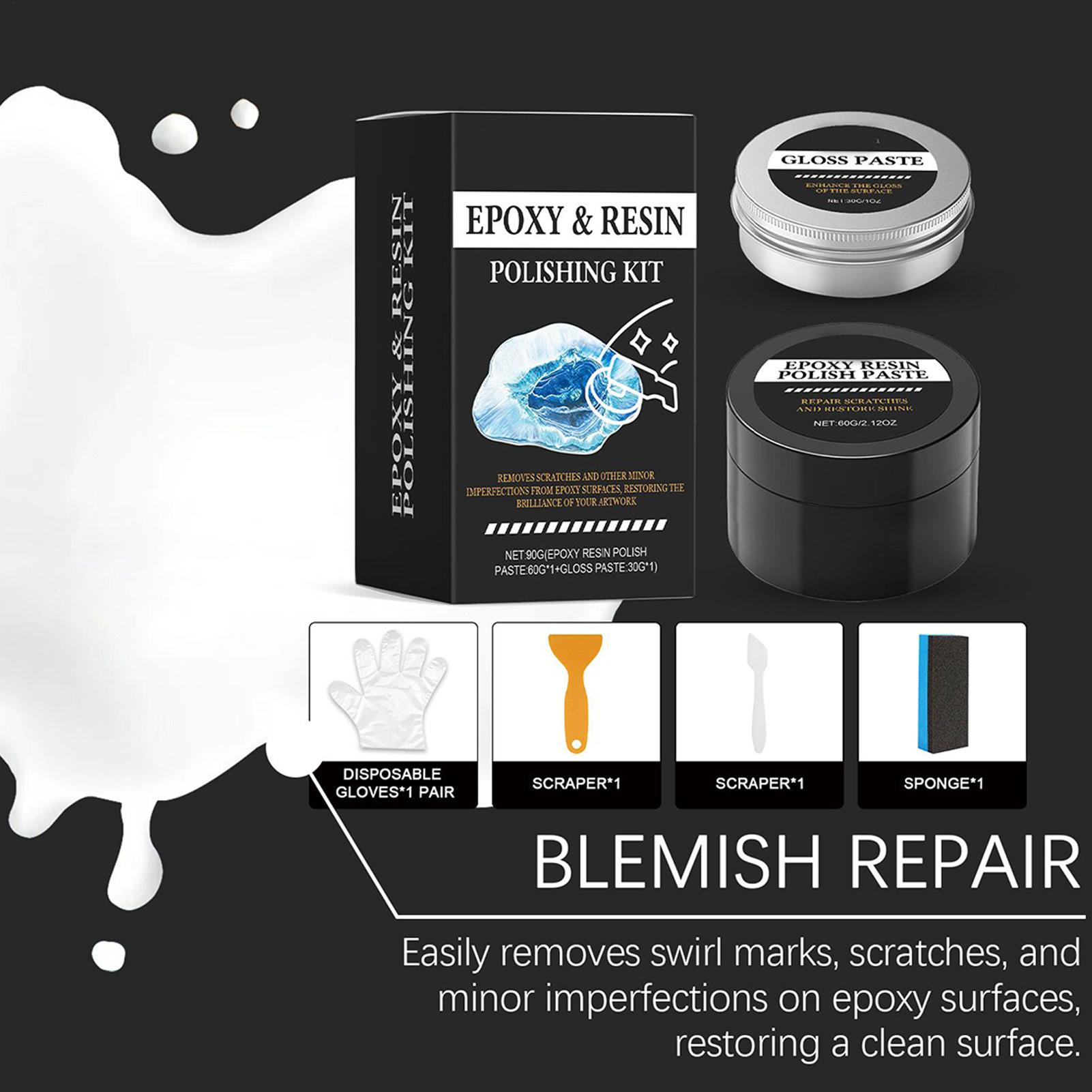 Kit de Polimento para Resina E - Resin Art Table avaliação e preço