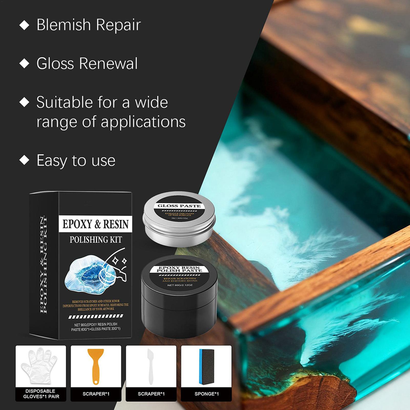 Kit de Polimento para Resina E - Resin Art Table avaliação e preço