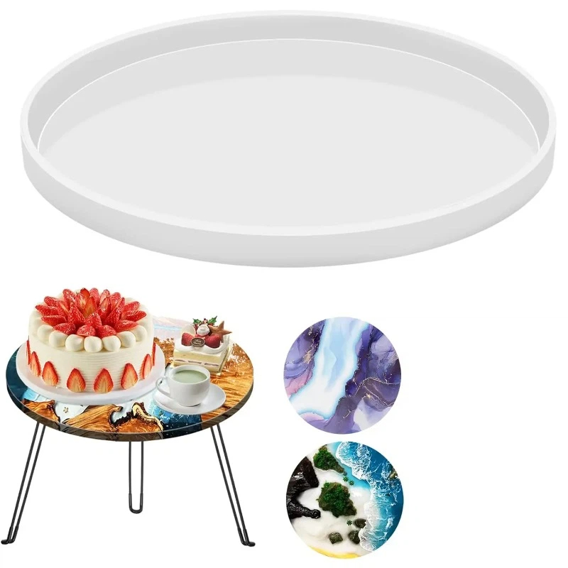 Moldes de Resina Epóxi Redondo - Resin Art Table avaliação e preço