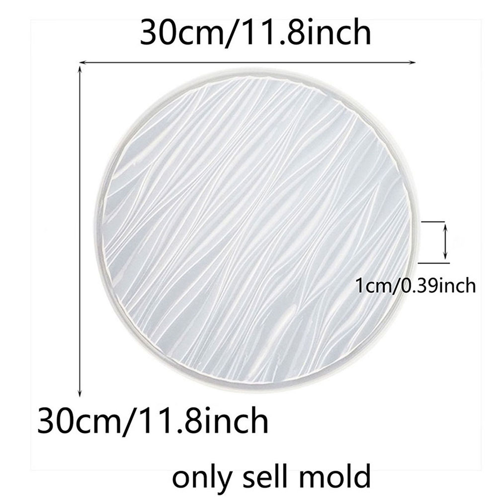 Molde de Silicone Grande Redon - Resin Art Glue avaliação e preço