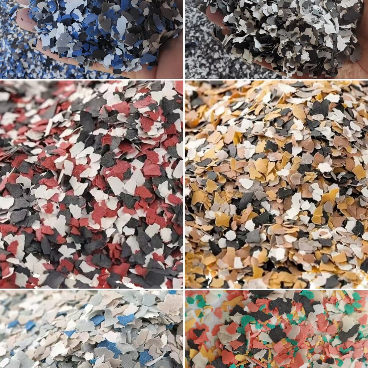 Fatias de Mica Mineral Natural - Mica Flake Resin avaliação e preço