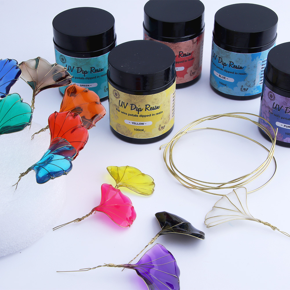 Resina UV para imersão em 12 c - Resin Art Glue avaliação e preço