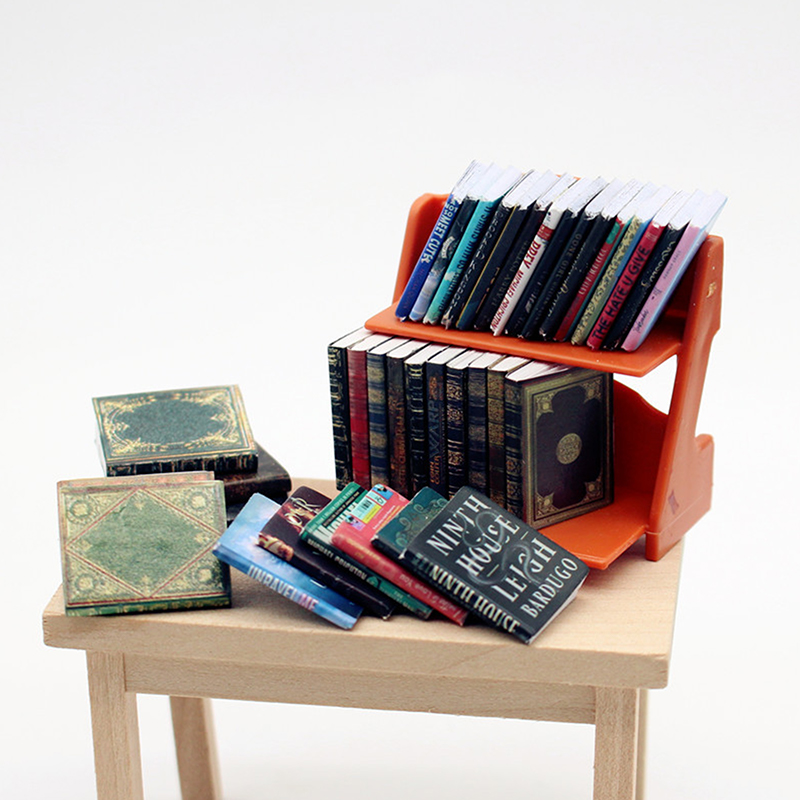 Mini Livros de Simulação 1:12, - Resin Art Book avaliação e preço