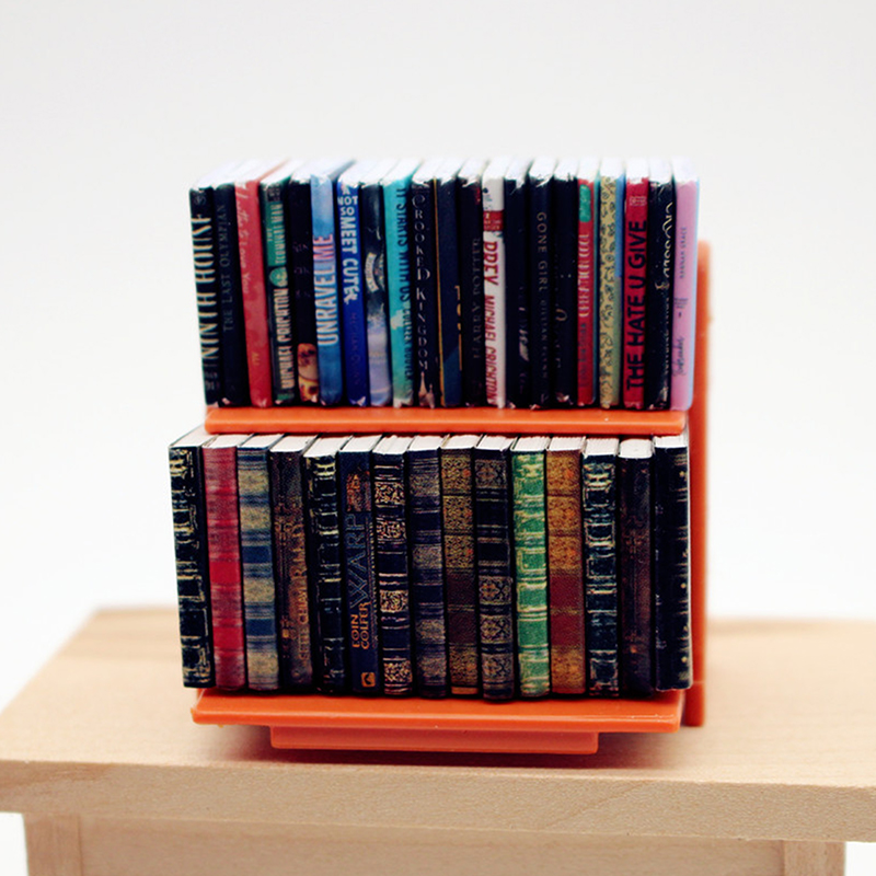 Mini Livros de Simulação 1:12, - Resin Art Book avaliação e preço