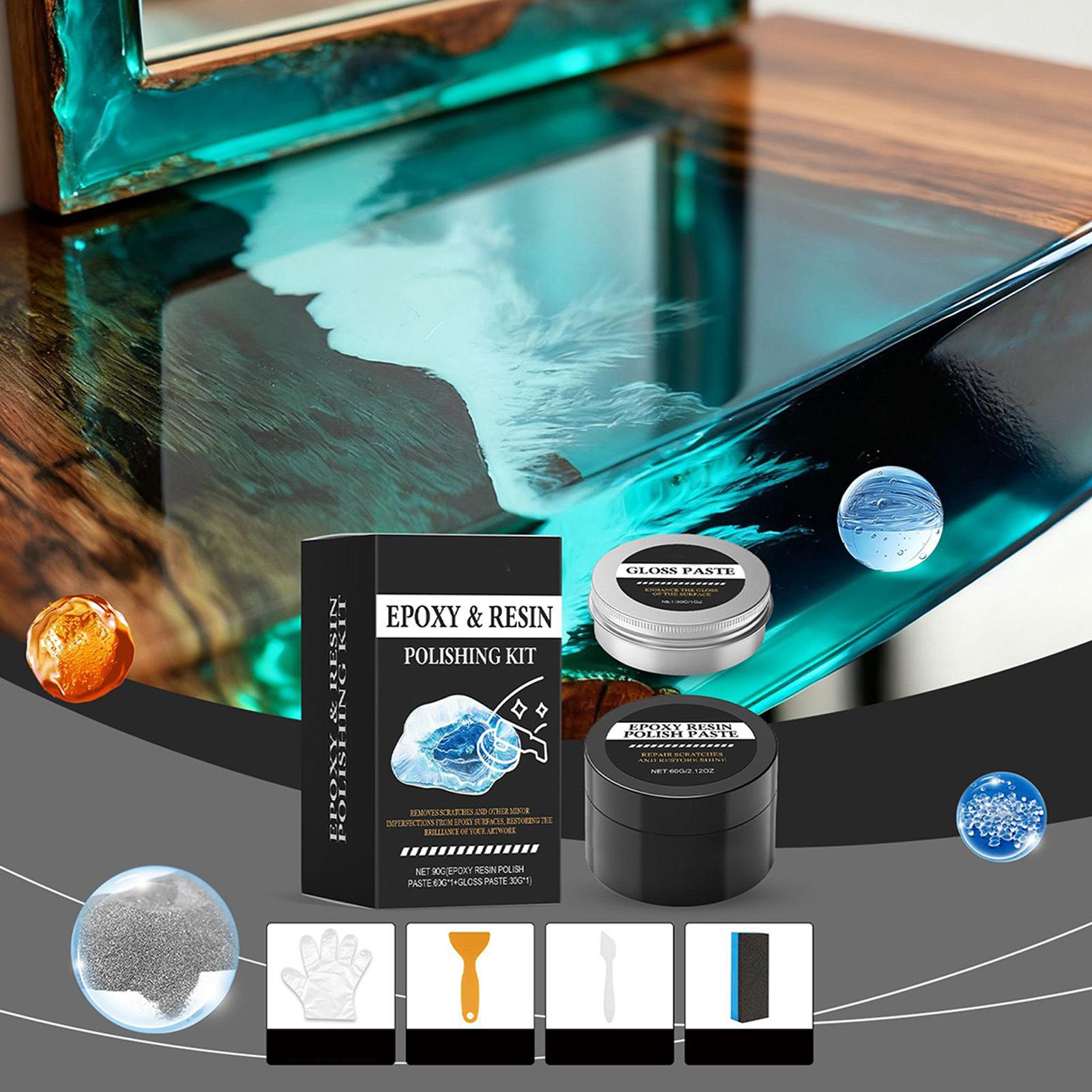 Kit de polimento de resina epó - Resin Art Table avaliação e preço
