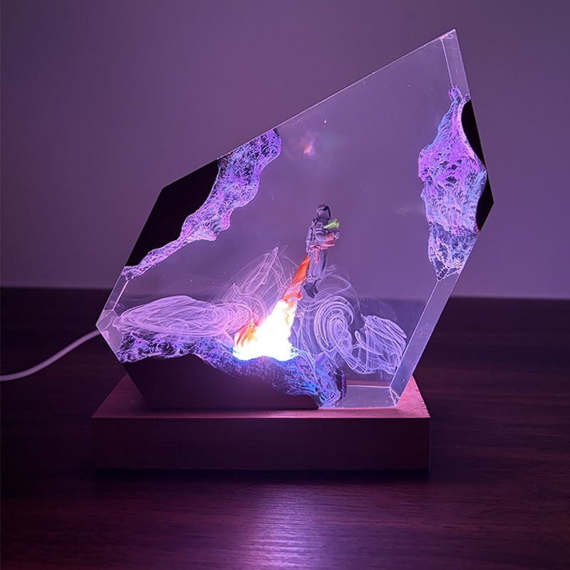 Luminária de Mesa de Resina co - Resin Art Table avaliação e preço