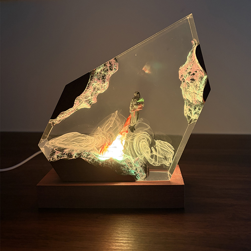 Luminária de Mesa de Resina co - Resin Art Table avaliação e preço