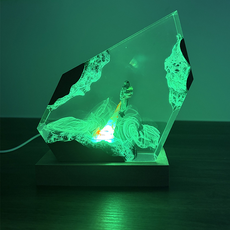 Luminária de Mesa de Resina co - Resin Art Table avaliação e preço
