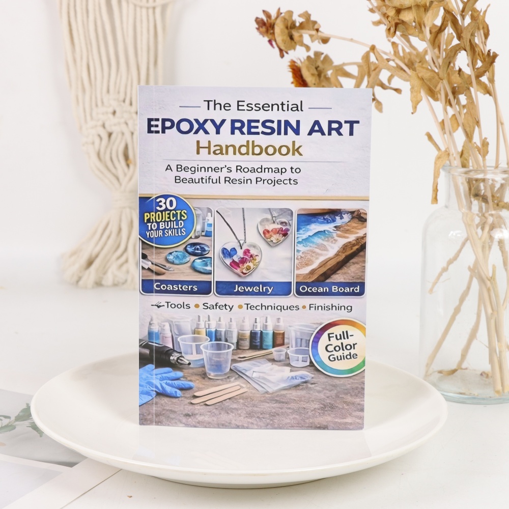 Manual de Arte com Resina Epóx - Resin Art Book avaliação e preço