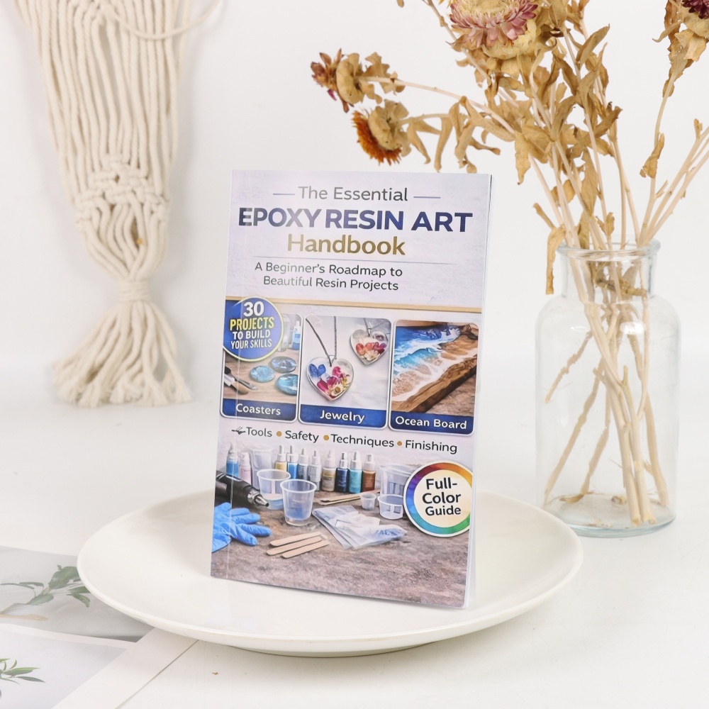 Manual de Arte com Resina Epóx - Resin Art Book avaliação e preço