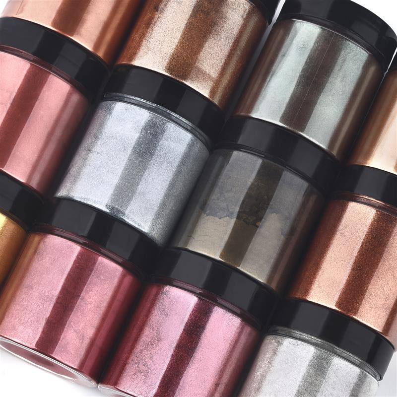 50g shimmer metálico ouro prat - Resin Art Glue avaliação e preço