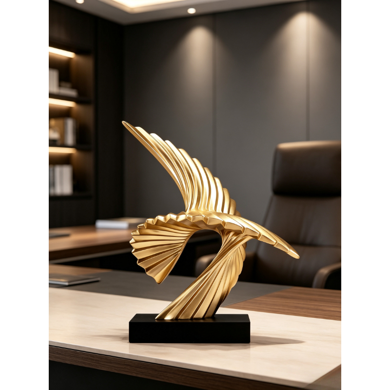 Escultura Abstrata de Águia Do - Resin Art Business avaliação e preço