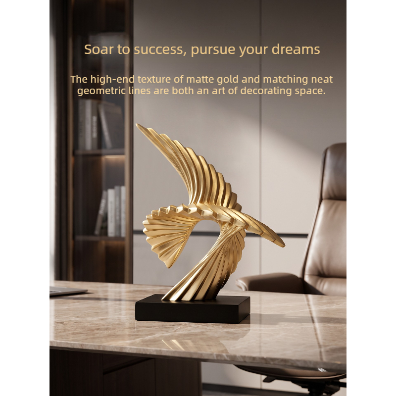 Escultura Abstrata de Águia Do - Resin Art Business avaliação e preço
