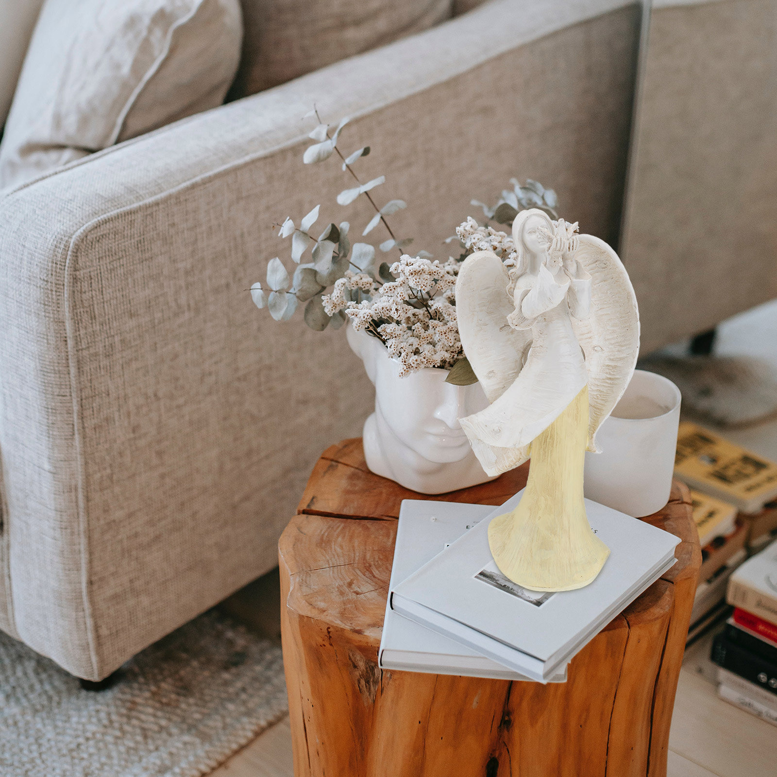 1 unidade de escultura em resi - Resin Art Home Decor avaliação e preço