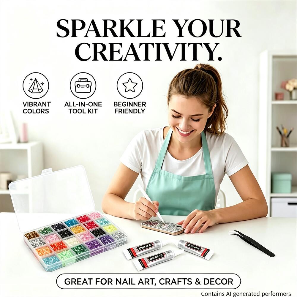 Kit de Strass de Resina Multic - Resin Art Glue avaliação e preço