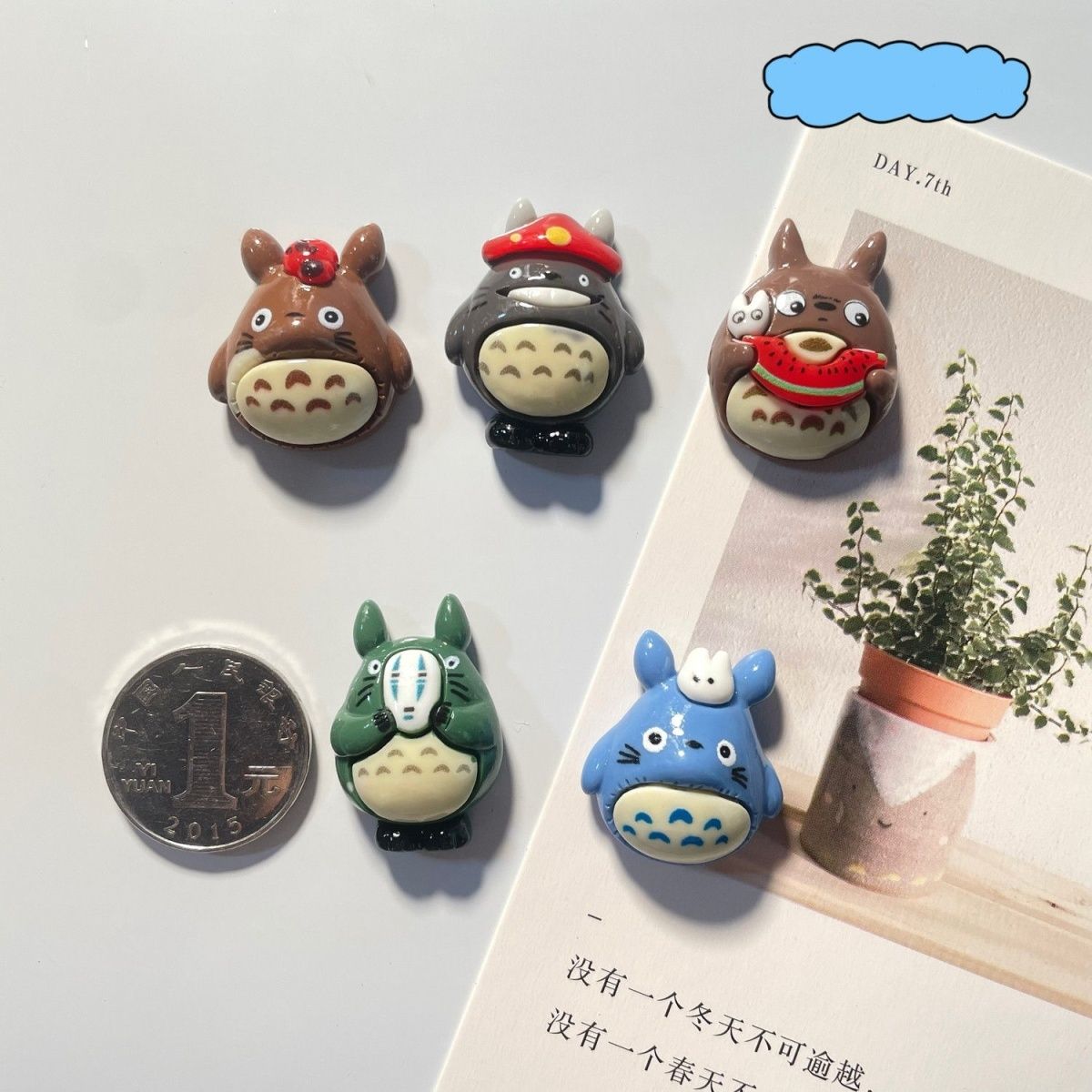 Imã de Geladeira de Resina Tot - Resin Art Sticker avaliação e preço