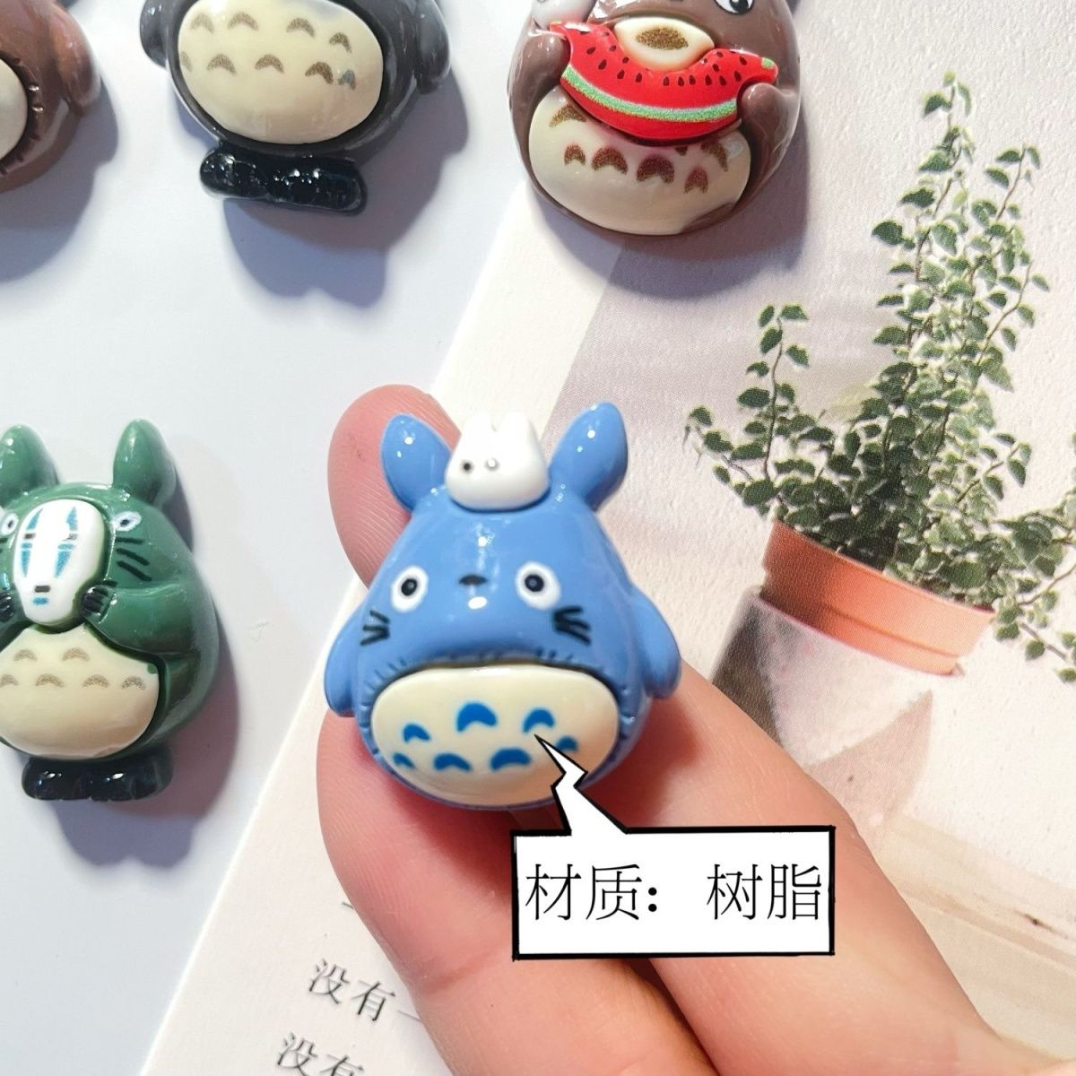 Imã de Geladeira de Resina Tot - Resin Art Sticker avaliação e preço